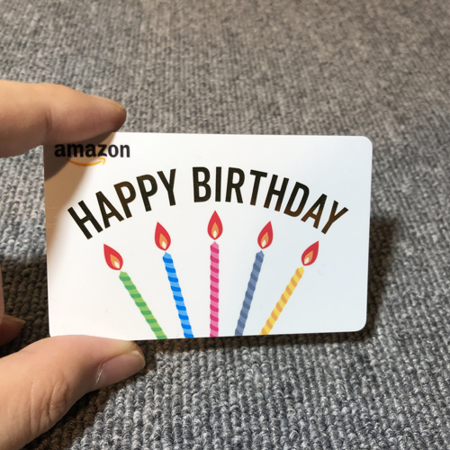 開封レビュー Amazonのギフト用カードがかわいい 何をあげて良いかわからなくなった時におすすめ プレゼント 贈り物日和
